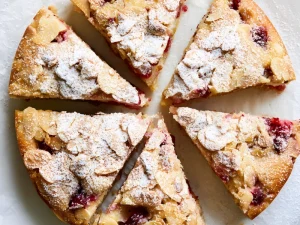 Raspberry Frangipane Tart